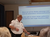 Vortrag von PHK Carsten Wiechmann Vortrag von PHK Carsten Wiechmann © Gemeinde Faßberg